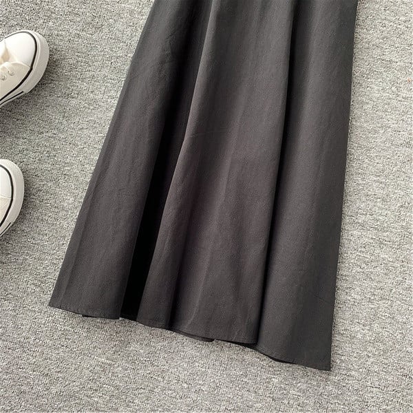 Rochie casual de dama cu bretele subtiri in trei culori