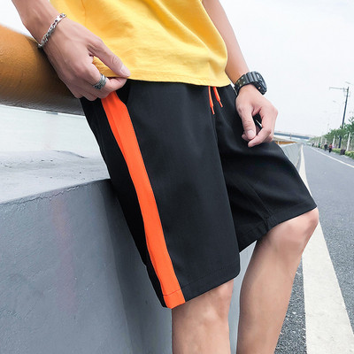 Спортен мъжки панталон в три цвята с връзки