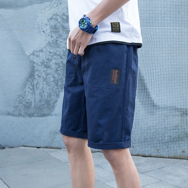 Pantaloni moderni pentru bărbați cu cravate și buzunare - în cinci culori