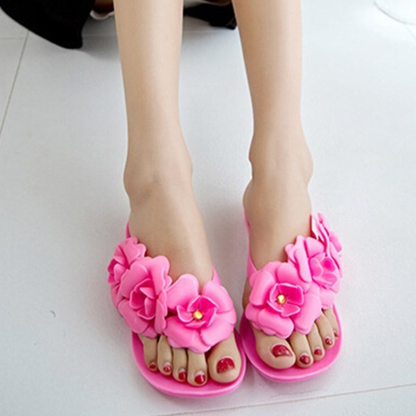 Papuci de damă din silicon prin degete în mai multe culori