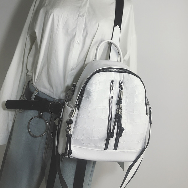 Rucsac mic de dama modern din piele ecologica in mai multe culori