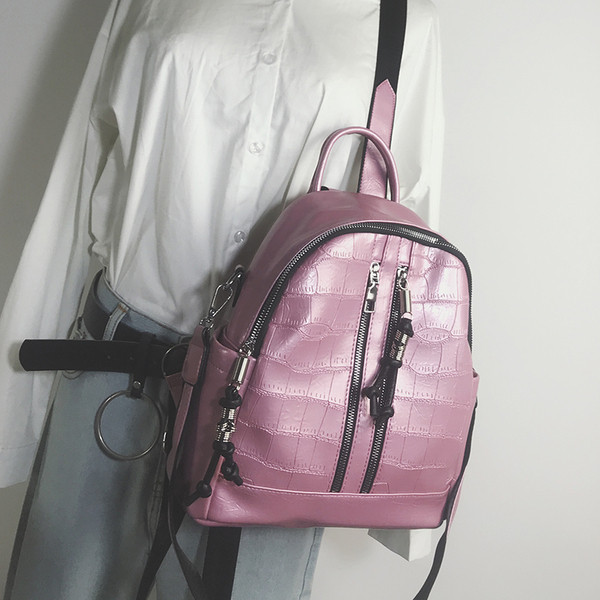 Rucsac mic de dama modern din piele ecologica in mai multe culori