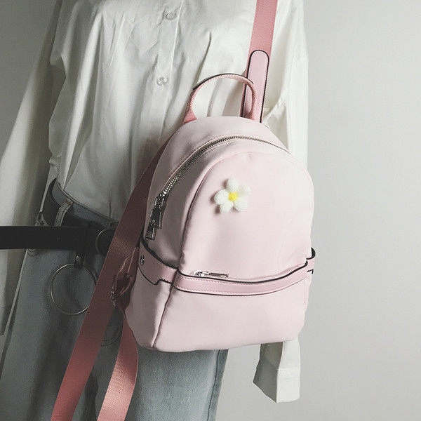 Rucsac casual dama cu decor 3D in patru culori