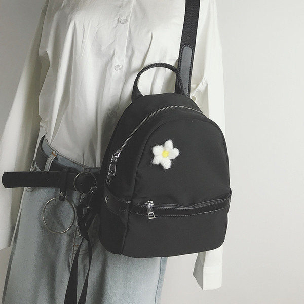 Rucsac casual dama cu decor 3D in patru culori