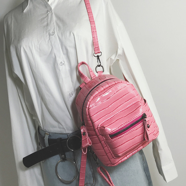 Rucsac mic elegant din piele ecologica in mai multe culori