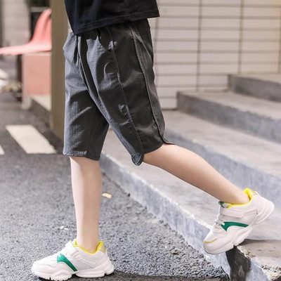 Pantaloni casual pentru copii in trei culori cu buzunare