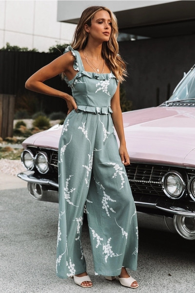 Κομψό πράσινο γυναικείο φόρεμα με φερμουάρ