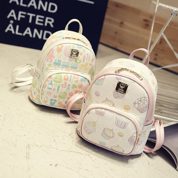 Rucsac de dama model nou din piele ecologica in mai multe culori