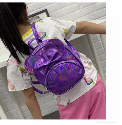 Rucsac modern pentru copii pentru fete cu panglica in mai multe culori