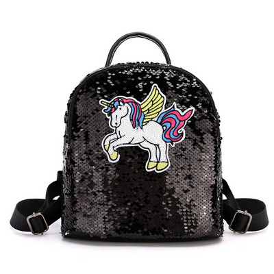 Rucsac pentru copii model nou pentru fete cu unicorn in mai multe culori