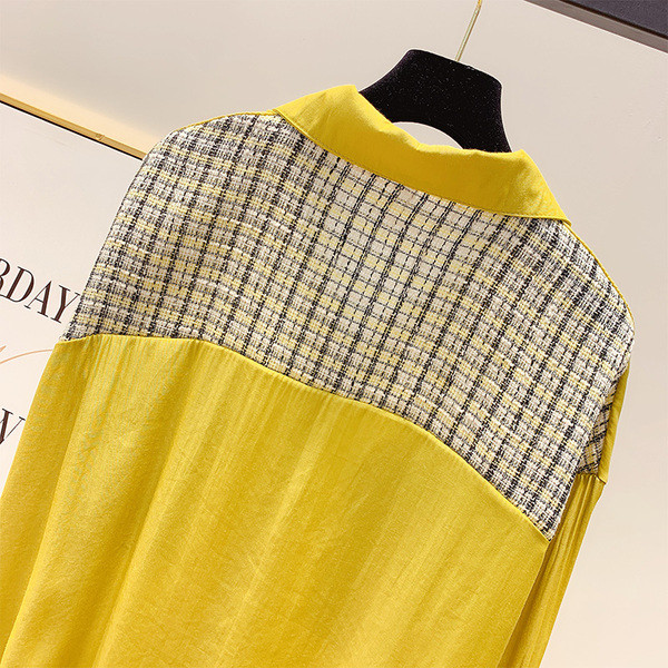 Дамска риза с копчета в три цвята