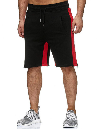 Pantaloni scurți la modă pentru bărbați în mai multe culori cu cravate