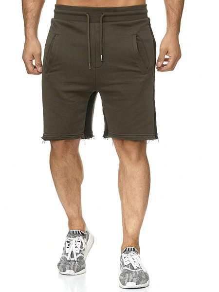 Pantaloni scurți la modă pentru bărbați în mai multe culori cu cravate