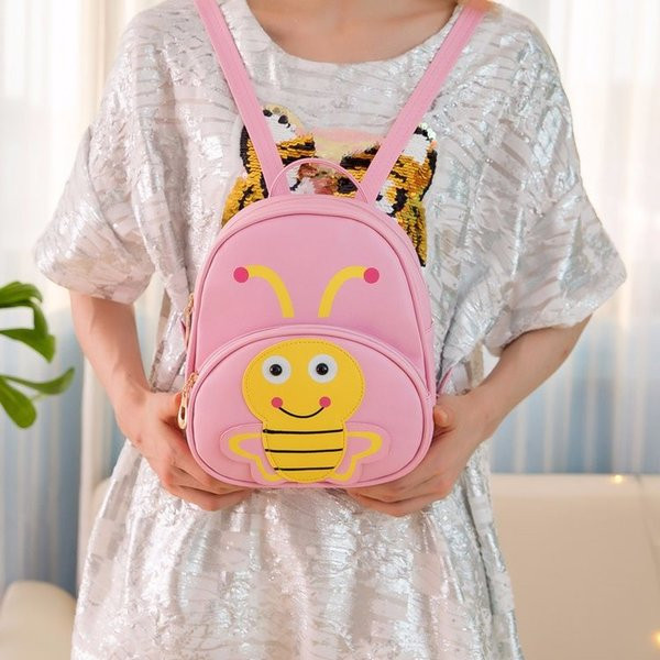 Rucsac de zi cu zi pentru copii din piele ecologica in mai multe culori