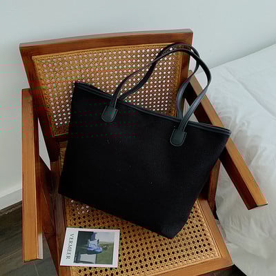 Nagy női válltáska három színben