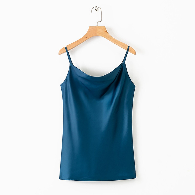 Maieu elegant cu bretele subțiri în mai multe culori