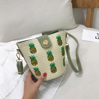 Geanta dama de vara cu broderie in mai multe culori