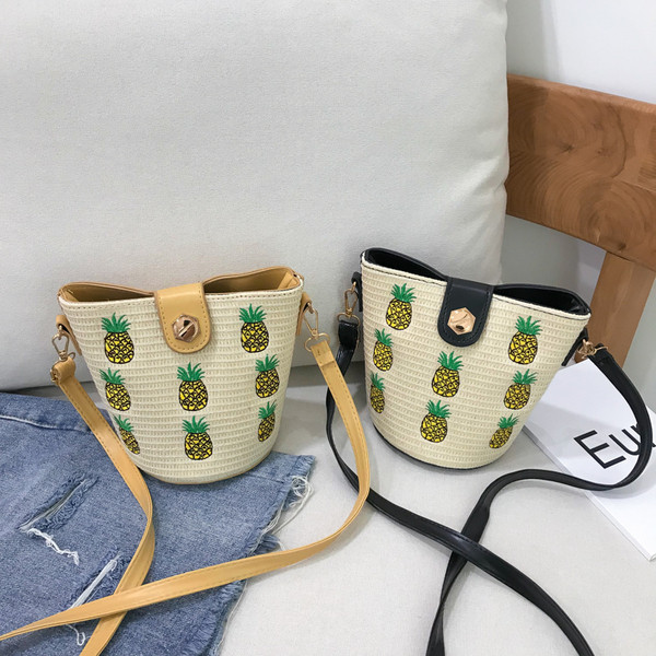 Geanta dama de vara cu broderie in mai multe culori