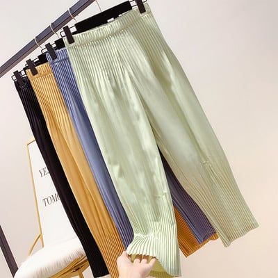 Дамски модерен плисиран панталон в четири цвята