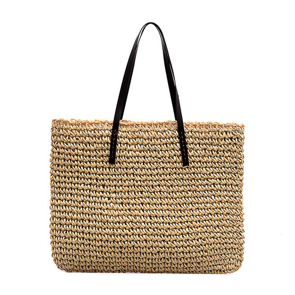 Geanta de umar dama de vara in bej si maro