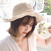 Palarie de plaja dama tricotata in mai multe culori