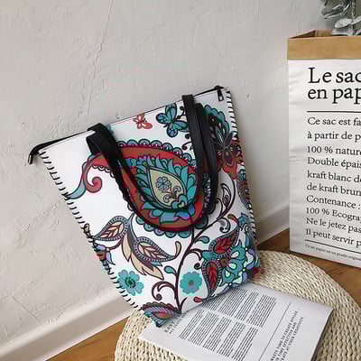 Alkalmi női táska színes mintával négy színben