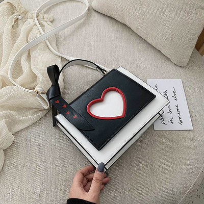 Geanta de dama din piele ecologica cu maner lung in cinci culori