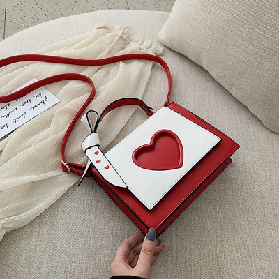 Geanta de dama din piele ecologica cu maner lung in cinci culori