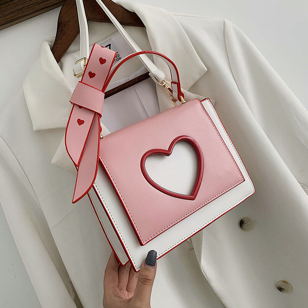 Geanta de dama din piele ecologica cu maner lung in cinci culori