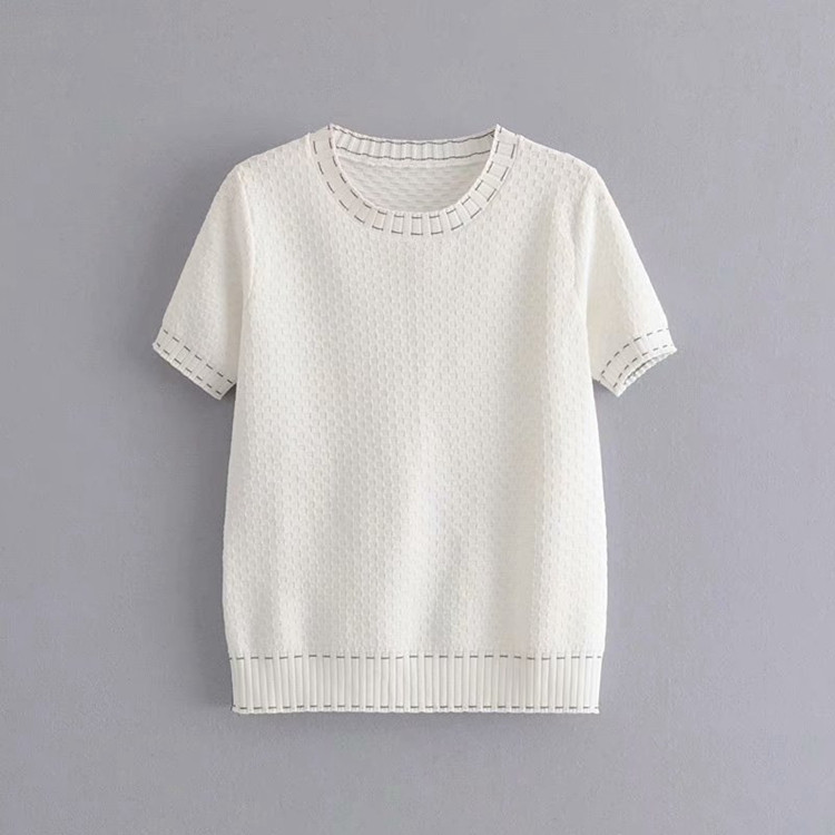 Bluză lejeră din tricot subțire în două culori