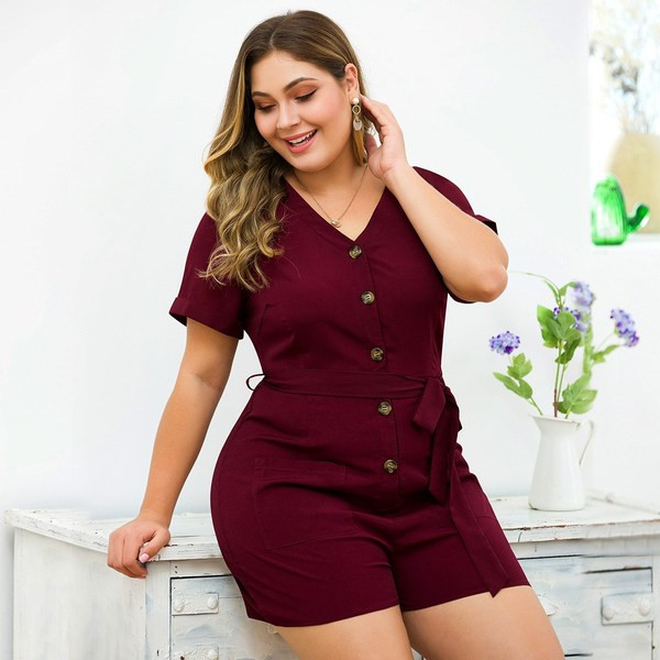 Salopeta de dama moderna cu nasturi si cravate in doua culori