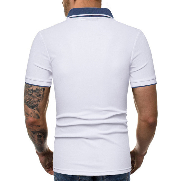 Tricou bărbătesc cu mâneci scurte în două culori