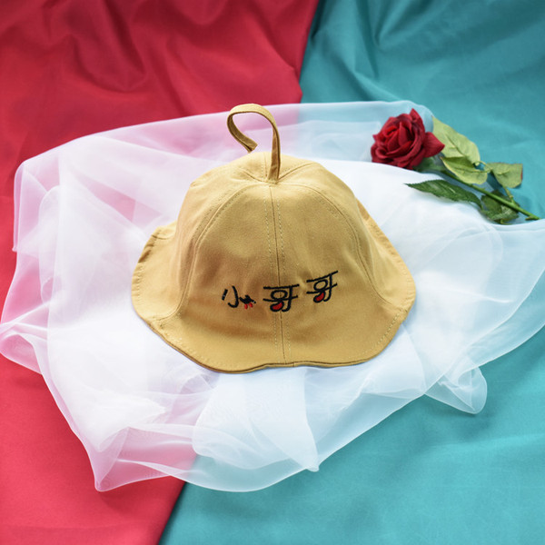 Nou model de pălărie pentru copii cu broderie și element 3D în mai multe culori