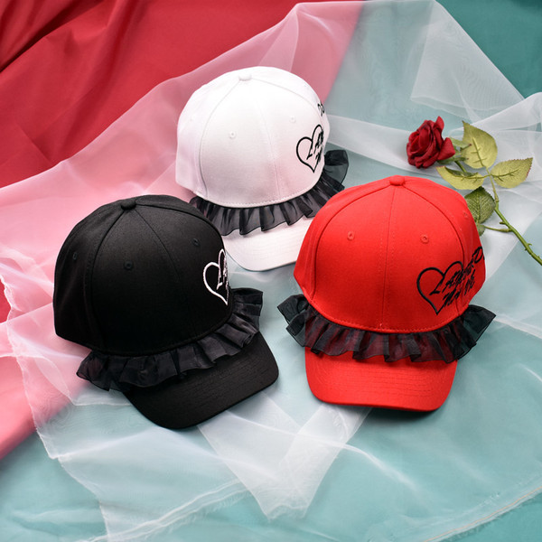 Palarie de dama model nou cu vizor si dantela in mai multe culori