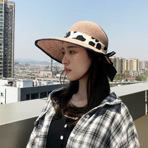 Palarie moderna de dama cu model leopard