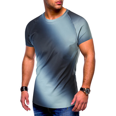Ежедневна мъжка тениска с къс ръкав