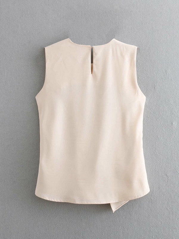 Top de damă cu bretele groase de culoare roz