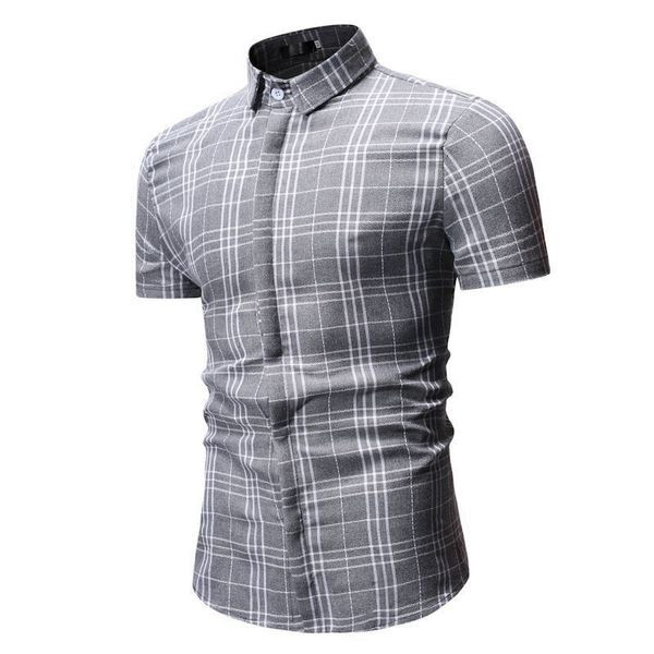 Cămașă bărbați în carouri în trei culori