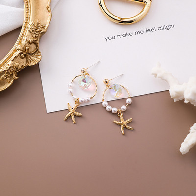 Cercei rotunzi moderni de dama