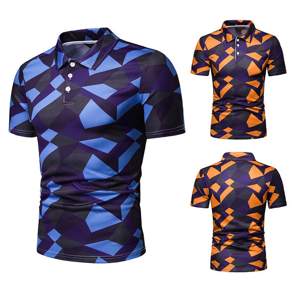 Мъжка тениска с къс ръкав в  два  цвята