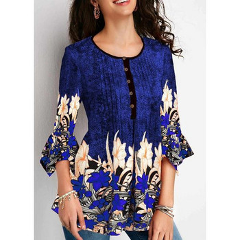 Γυναικεία καλοκαιρινή μπλούζα σε διάφορα χρωματιστά μοντέλα: μπορντό, μαύρο, γκρι και μπλε - μεγάλα μεγέθη