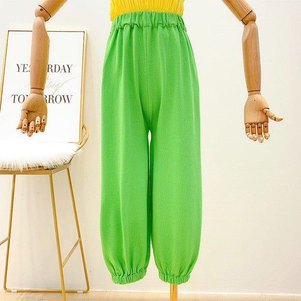 Pantaloni de vara dama cu talie inalta in mai multe culori