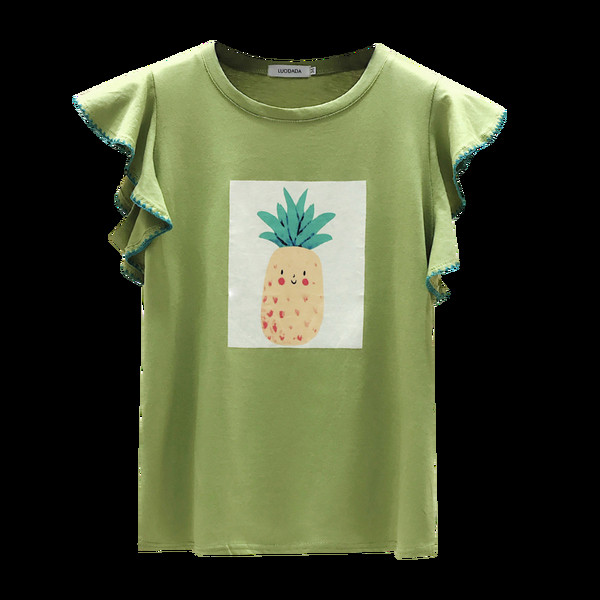 Tricou casual dama in diferite culori cu aplicatie