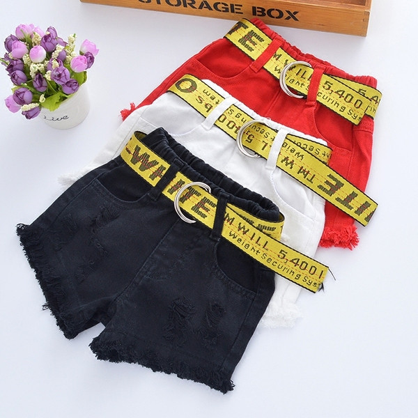 Pantaloni la modă pentru copii în trei culori-pentru fete