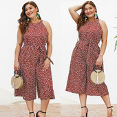 Salopeta de dama cu lungime 7/8 si model floral