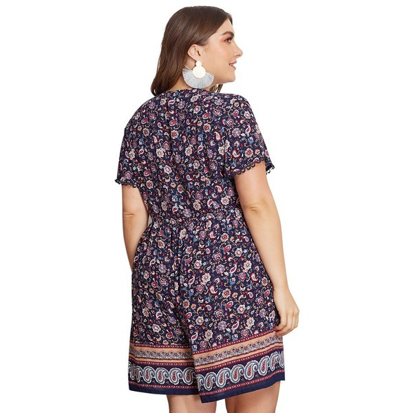 Salopeta de dama cu maneca scurta in doua culori