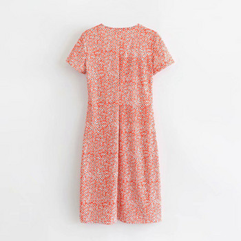 Alkalmi ruha Karcsú, virágmintás modell három színben