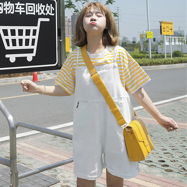 Salopetă casual de damă lat model în două culori