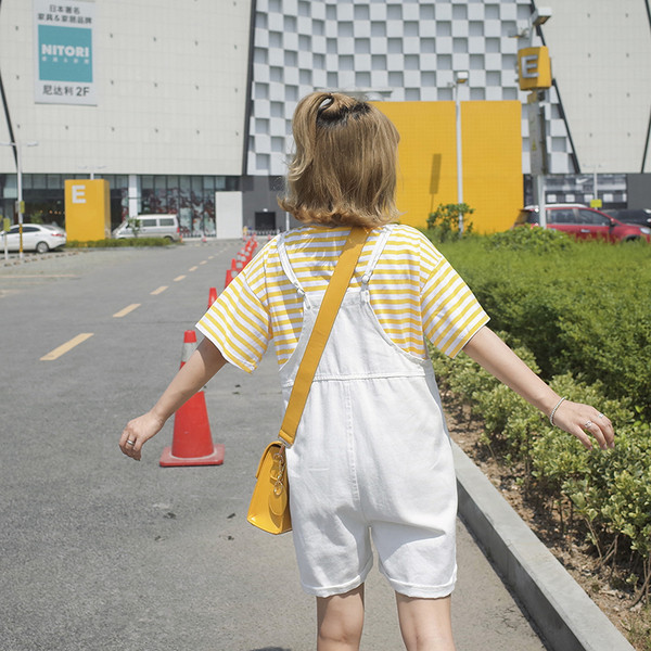 Salopetă casual de damă lat model în două culori