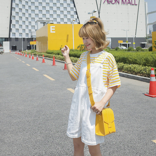 Salopetă casual de damă lat model în două culori